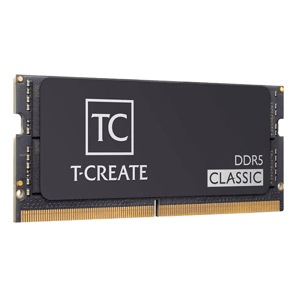 TEAM TCREATE CLASSIC 16GB D5 5600MHZ LAPTOP RAM-image